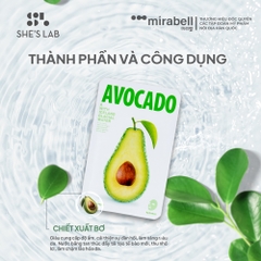 Mặt nạ She's Lab The Iceland Avocado Mask
