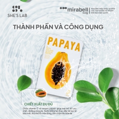 Mặt nạ She's Lab The Iceland Papaya Mask