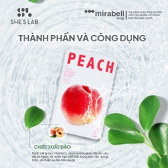 Mặt nạ She's Lab The Iceland Peach Mask