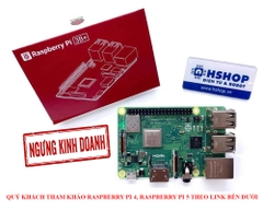 Máy tính Raspberry Pi 3 Model B+ (Made in UK)
