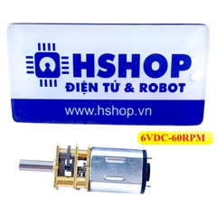 Động cơ DC giảm tốc GA12 N20 DC Geared Motor