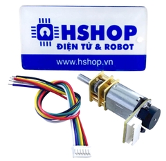 Động cơ giảm tốc DC Servo GA12 N20 DC Geared Motor 6VDC 300RPM