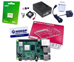 Combo Raspberry Pi 4 Model B Pro Kit