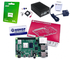 Combo Raspberry Pi 4 Model B Pro Kit