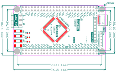 Mạch phát triển vi điều khiển STM32G474VET6 ARM Cortex-M4
