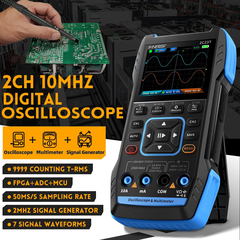 Máy đo hiện sóng FNIRSI® 2C23T Handheld Oscilloscope + Digital Multimeter + DDS Generator