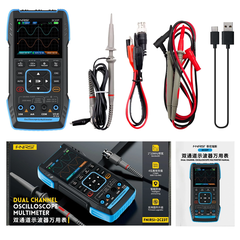 Máy đo hiện sóng FNIRSI® 2C23T Handheld Oscilloscope + Digital Multimeter + DDS Generator