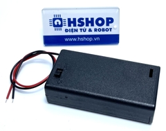 Hộp pin 2 x AA battery holder có công tắc nguồn