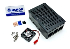 Vỏ bảo vệ bằng nhựa ABS Case for Raspberry Pi 4 V2 kèm quạt và tản nhiệt