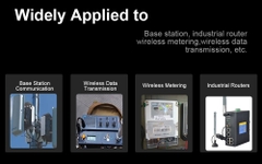 Anten Lora 915Mhz 9dBi 85cm N-J Connector TX915-BLG-85 Fiberglass Antenna Ziisor