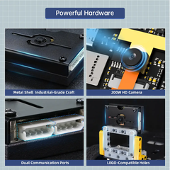 Hiwonder WonderMV K210 AI Vision Recognition Module, Supports CanMV IDE, MicroPython, UART/I2C