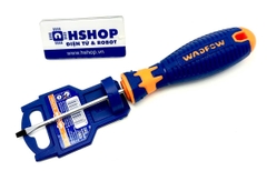 Tua vít dẹp SL3x75mm WadFow WSD1233 Slotted Screwdriver