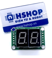 Mạch hiển thị Led 7 đoạn 74HC595 2-Digit Display 0.56 Inch Module