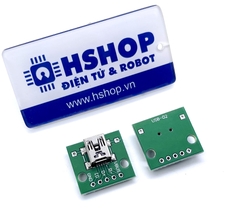 Mạch ra chân Mini USB to DIP Breakout Board