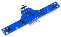 Thanh 5 cảm biến dò line TCRT5000 + tránh vật cản Line Follower Sensor BFD-1000