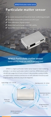 Cảm biến bụi mịn APM10 Laser Particulate Matter PM1.0 PM2.5 PM10 Sensor ASAIR
