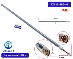 Anten Lora 915Mhz 9dBi 85cm N-J Connector TX915-BLG-85 Fiberglass Antenna Ziisor
