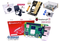Combo Raspberry Pi 5 SSD M.2 Pro Kit RAM 4/8/16GB