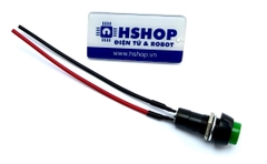 Nút nhấn giữ tròn PBS-11A 12mm kèm cáp