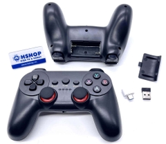 Bộ tay điều khiển Dual USB 2.4G Wireless Joystick gamepad for Raspberry Pi
