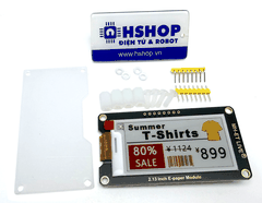 Màn hình 2.13 Inch Eink E-Paper Screen 4-Color RYBW SPI Interface