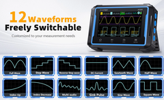 Máy đo hiện sóng FNIRSI® 2C53P Tablet Touchable Oscilloscope + Multimeter + DDS Generator