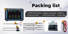 Máy đo hiện sóng FNIRSI® 2C53P Tablet Touchable Oscilloscope + Multimeter + DDS Generator