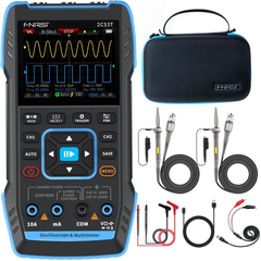 Máy đo hiện sóng FNIRSI® 2C53T Handheld Oscilloscope + Digital Multimeter + DDS Generator