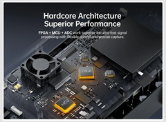 Máy đo hiện sóng FNIRSI® 2D15P 3-in-1 Benchtop 2CH 100MHz Phosphor Oscilloscope Multimeter