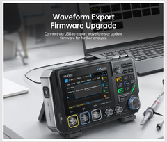 Máy đo hiện sóng FNIRSI® 2D15P 3-in-1 Benchtop 2CH 100MHz Phosphor Oscilloscope Multimeter