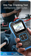 Máy kiểm tra ắc quy ô tô FNIRSI® BTM-24 2000A CCA Multi-Function 12V/24V Car Battery Tester