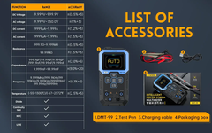 Máy đo đa năng FNIRSI® DMT-99 Intelligent Color Screen Digital Multi Meter