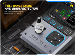 Máy đo hiện sóng FNIRSI® DSO-TC4 3-IN-1 Digital Oscilloscope + Transistor Tester + Signal Generator