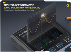 Máy đo hiện sóng FNIRSI® DSO-TC4 3-IN-1 Digital Oscilloscope + Transistor Tester + Signal Generator