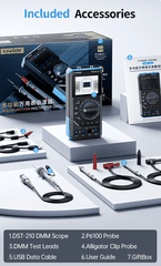 Máy đo hiện sóng FNIRSI® DST-210 Handheld 3-IN-1 Multimeter Oscilloscope Signal Generator