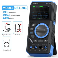 Máy đo hiện sóng FNIRSI® DST-201 Handheld 3-IN-1 Multimeter Oscilloscope Signal Generator