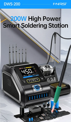 Trạm hàn FNIRSI® DWS-200 F245 200W High Power Smart Soldering Station