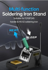 Trạm hàn FNIRSI® DWS-200 F245 200W High Power Smart Soldering Station