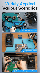 Trạm hàn FNIRSI® DWS-200 F245 200W High Power Smart Soldering Station