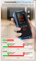 Máy đo bức xạ điện từ FNIRSI® ERD-10 4-IN-1 Electromagnetic Radiation Detector