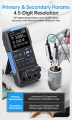 Máy đo linh kiện FNIRSI® LC1020E High Precision Handheld Digital Bridge LCR ESR Tester