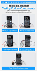 Máy đo linh kiện FNIRSI® LC1020E High Precision Handheld Digital Bridge LCR ESR Tester