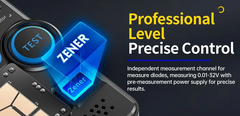 Máy đo linh kiện FNIRSI® LCR-P1 Multifunction LCR Transistor Capacitor Tester