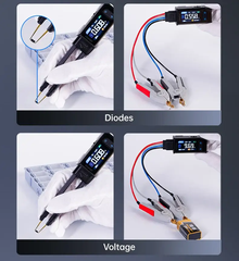 Máy đo linh kiện dán FNIRSI® LCR-ST2 100K LCR ESR Meter 2-in-1 Digital Tweezers Bridge