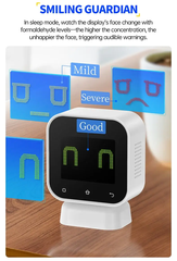 Máy đo chất lượng không khí FNIRSI® SFD-02 4-IN-1 Indoor Air Quality Monitor Touchscreen