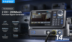 Máy tạo tín hiệu FNIRSI® TSG6020 2CH 200MSa/s Function Signal Generator