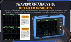 Máy đo hiện sóng FNIRSI® DSO-510 Mini Handheld Digital Oscilloscope + Signal Generator