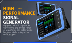 Máy đo hiện sóng FNIRSI® DSO-510 Mini Handheld Digital Oscilloscope + Signal Generator