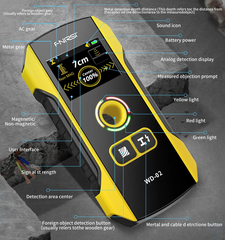 Máy dò quét âm tường FNIRSI® WD-02 Wall Detector Scanner