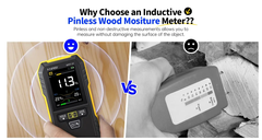 Máy đo độ ẩm gỗ FNIRSI® WMT-10 Non-Contact Inductive Wood & Wall Moisture Meter